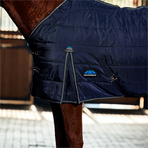2025 WeatherBeeta Comfitec PP Channel Quilt Stable Décolleté-Détachable 220G 1029042 - Navy